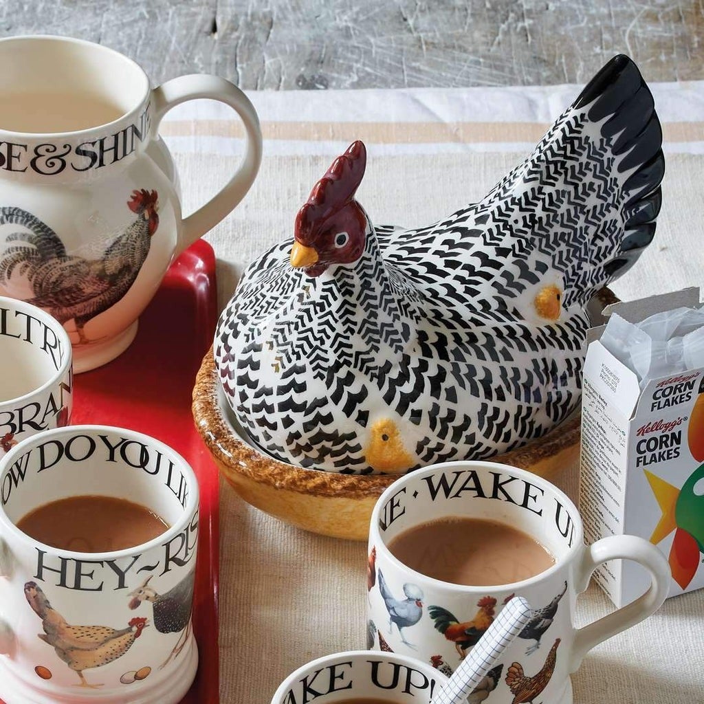 Emma Bridgewater ハート模様の小麦粉収納容器 Emma Bridgewater ハート模様の小麦粉収納容器